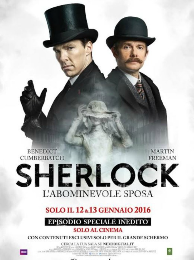 Sherlock, arriva al cinema il 12 e il 13 gennaio la puntata speciale della serie tv con Benedict Cumberbatch