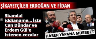 Copertina di Turchia, inchiesta su armi in Siria: chiesto ergastolo per direttore e caporedattore quotidiano di opposizione. “Spionaggio”