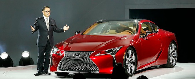 Copertina di Salone di Detroit 2016, Lexus svela la coupé LC 500. Sarà anche ibrida – FOTO