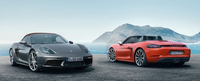Copertina di Porsche 718, nuova identità (e motore turbo) per Boxster e Boxster S – FOTO