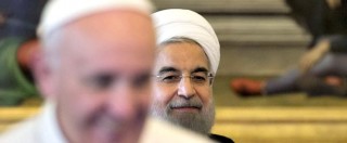 Copertina di Rohani in Italia, membro delegazione: “Papa Francesco verrà presto in visita in Iran. Le diplomazie sono già a lavoro”