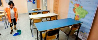 Copertina di Vicenza, profughi nelle scuole come “bidelli volontari”. I sindacati critici: “E’ opportuno dopo i fatti di Colonia?”