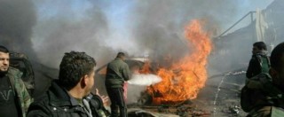 Copertina di Siria, 71 morti in attentato contro mausoleo sciita a Damasco. Is rivendica