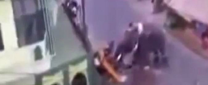 Copertina di India, l’elefante si arrabbia e in strada succede un pandemonio