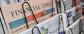 Copertina di Financial Times, primo sciopero dopo 30 anni. “Nuovo proprietario Nikkei non rispetta impegni su pensioni”