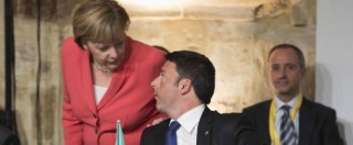 Renzi-Merkel, faccia a faccia a Berlino. New York Times: “Italia spinge per un posto al tavolo del potere Ue”