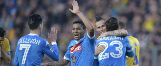 Copertina di Serie A, risultati e classifica 19° turno. Goleada Napoli: 5 gol al Frosinone e diventa campione d’inverno – Video
