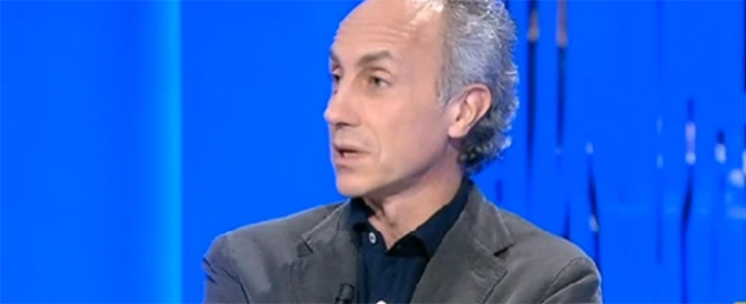 Copertina di Migranti, Travaglio: “Chiusura frontiere? E’ il gioco del cerino e ora ce l’abbiamo noi”