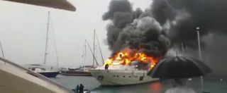 Copertina di Turchia, yacht prende fuoco nella marina di Ege Saray a Fethiye. In fumo 4 milioni di dollari