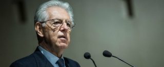 Copertina di Ue, Monti a Renzi: “Lei mette a rischio l’Italia”. La replica: “Da lei non accetto lezioni”