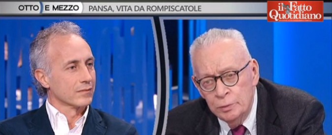 Copertina di Travaglio: “Imbarazzante attacco di Renzi ai giornali liberi”. Pansa: “Suo alleato è vigliaccheria congenita del sistema politico”