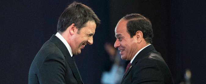 Regeni, il senso di Renzi per Abd Al Sisi: chiama “grande statista” il ‘Pinochet delle Piramidi’ che reprime dissenso nel sangue