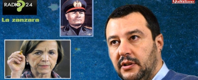 Copertina di Salvini: “Per i pensionati ha fatto più Mussolini che Fornero. La faremo processare per alto tradimento”