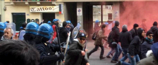 Copertina di Cagliari, Salvini inaugura circolo leghista Scontri tra la polizia e antifascisti