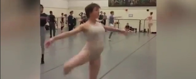 New York, prima ballerina del Ballet è al sesto mese di gravidanza: balla e fa piroette