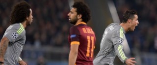 Copertina di Roma-Real Madrid 0-2: Ronaldo e Jesé, i blancos vincono senza merito – Video