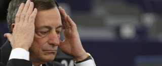 Copertina di Banche, Draghi: “Nessun negoziato con l’Italia sull’acquisto delle sofferenze, non compriamo niente”