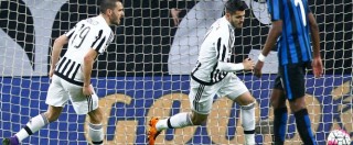 Copertina di Juventus-Inter 2-0: Bonucci e Morata disinnescano il catenaccio di Roberto Mancini – Video