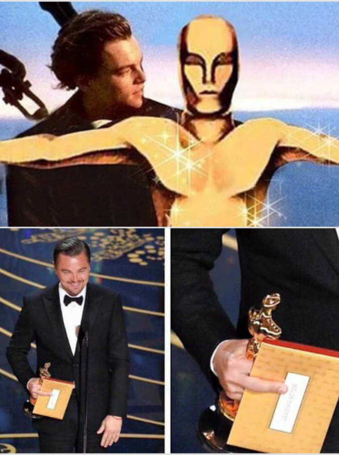 L’Oscar a Leonardo DiCaprio: “Finalmente”. E Twitter si unisce nelle congratulazioni