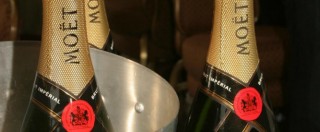 Copertina di Padova, falso Moet&Chandon: oltre 9mila bottiglie e 40mila etichette sequestrate