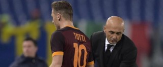 Copertina di Totti cacciato da Spalletti – Gassmann: ‘Sarai sempre il Capitano’, Venditti: ‘Tristezza’, De Sisti: ‘È la Roma a perdere’