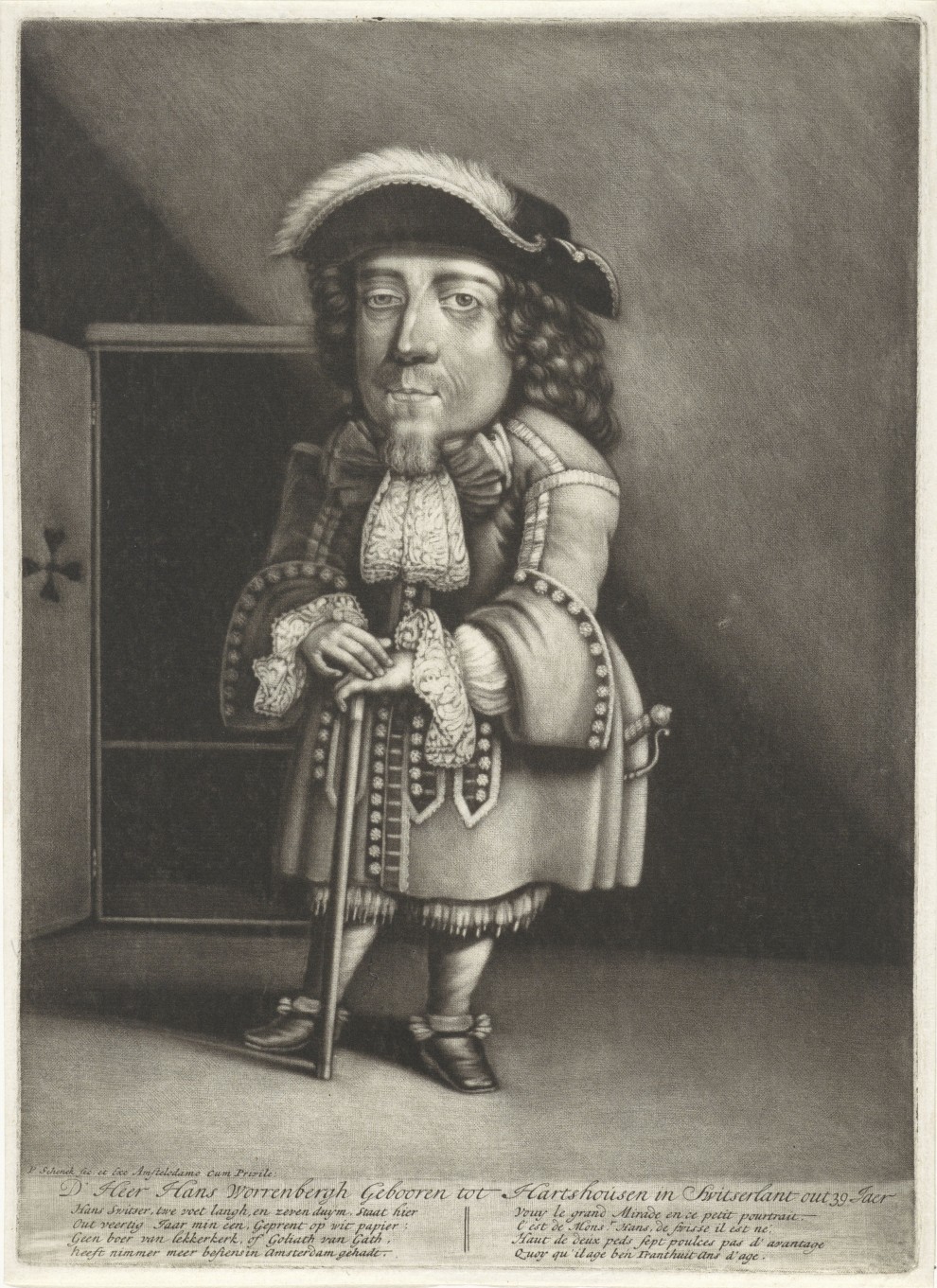 Pieter Schenk (1670-1713), mezzatinta e incisione, Rijksmuseum, Amsterdam