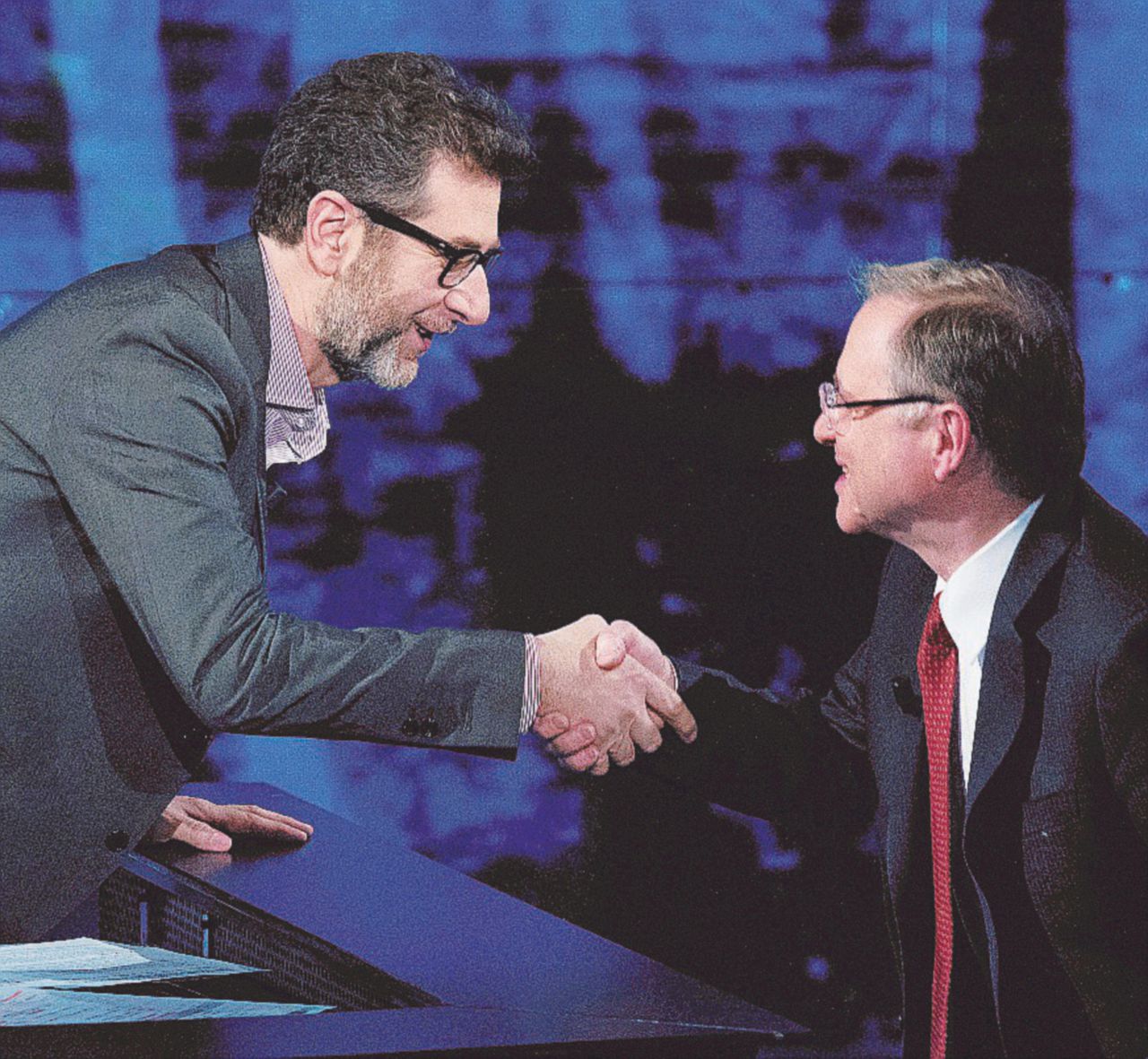 In tv - Il governatore Ignazio Visco da Fabio Fazio su Rai3 - LaPresse Perché Bankitalia ci ripensa sul prezzo dei crediti ‘bolliti’