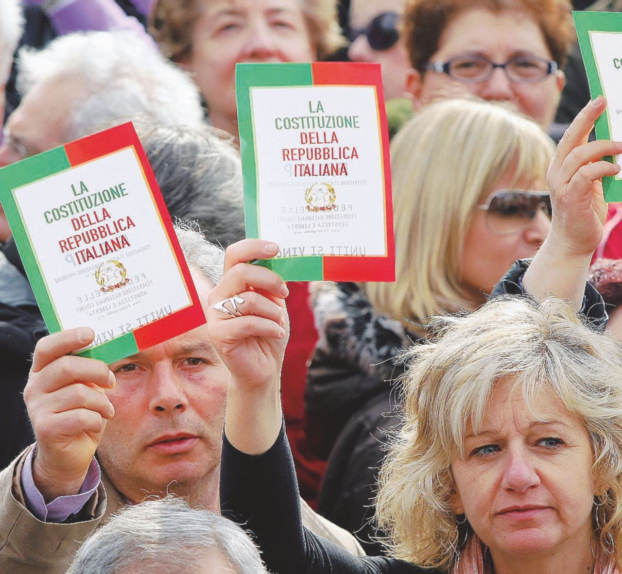 Salviamo la Carta - I Comitati del No preparano la battaglia per il referendum del prossimo autunno - LaPresse Usiamo parole giuste per il No: occhio a tecnicismi e anti-casta