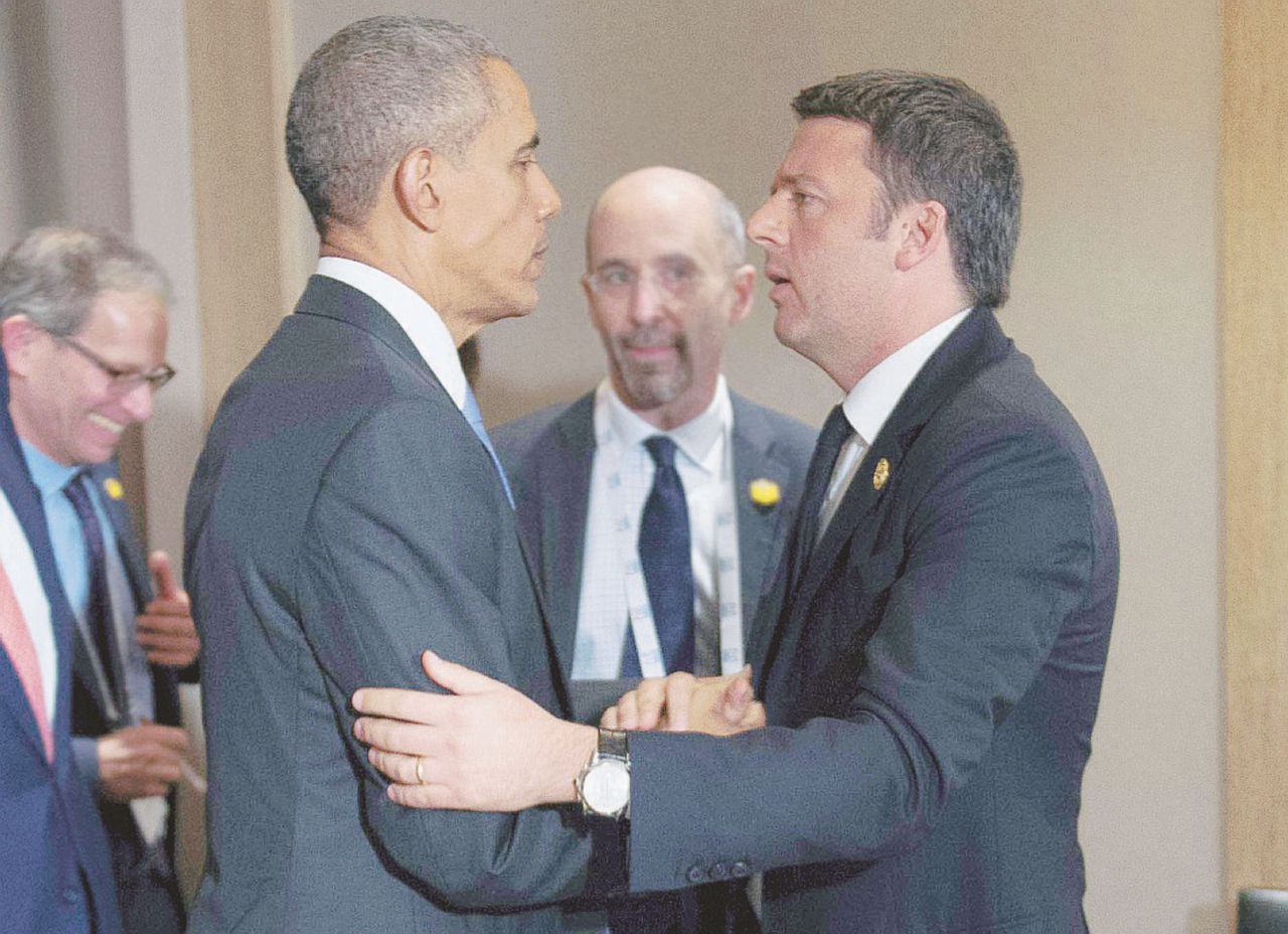 Faccia a faccia - Obama e Renzi al G20 del novembre 2015 - Ansa Ora Renzi dovrà dire a Obama che intervento farà in Libia