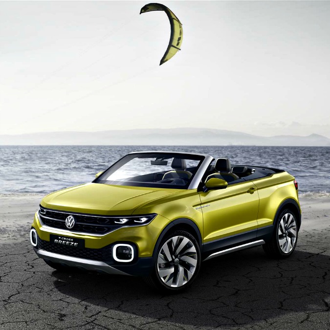 Copertina di Volkswagen T-Cross Breeze concept, il vento del piccolo crossover soffia forte a Ginevra – FOTO e VIDEO