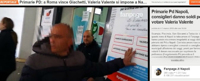 Primarie Pd Napoli, procura acquisisce filmati di Fanpage per identificare “personaggi in odore di camorra”