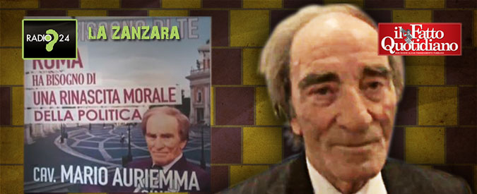 Copertina di Roma, il delirio di Auriemma (candidato sindaco Italia Morale): “Froci, turisti, pellegrini? Tutti a casa loro”