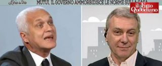 Copertina di Mutui, Verderami vs Barbacetto: “M5S? Spettacolini indecorosi”. “Si chiama opposizione”