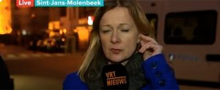 Copertina di Bruxelles, l’esplosione del blitz delle forze speciali durante la diretta tv