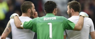 Copertina di Buffon, record di imbattibilità: si ferma a 973 minuti. Battuto Rossi (video)
