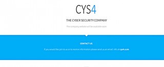 Cys4, il sito “svuotato” di ogni contenuto. Online rimane solo il modulo per i contatti