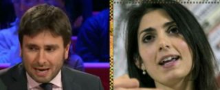 Copertina di Roma, Di Battista (M5S): “Raggi? Attaccata sul web da sgherri Pd portati avanti da dittatura mediatica”