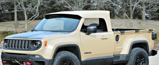 Copertina di Jeep Comanche concept, ecco la Renegade con la “coda”
