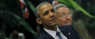 Obama a Cuba: “Sono qui per seppellire la Guerra Fredda: facciamo il viaggio insieme. Spero di incontrare Fidel Castro”
