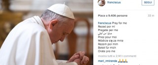 Copertina di Papa Francesco diventa più social: dopo Twitter e Telegram, Bergoglio sbarca su Instagram