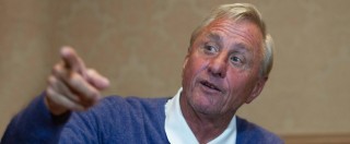 Copertina di Johan Cruijff, morto lo Spinoza del calcio. Dove tutto era e doveva essere gioia – Video