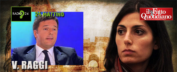 Copertina di Raggi (M5S): ‘Renzi? Vuole far fallire la Capitale. Siamo davanti a banda criminale’