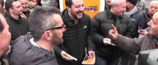 Copertina di Milano, Salvini tra fionde e commenti razzisti: “Saremo primo partito e daremo impronta su nostri temi”