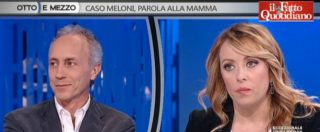 Copertina di Travaglio a Meloni: “Ha capito che a Roma Berlusconi deve perdere”