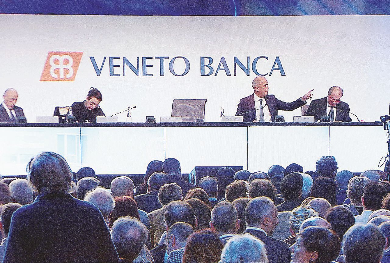 Veneto Banca, un contratto per  il capo della Finanza
