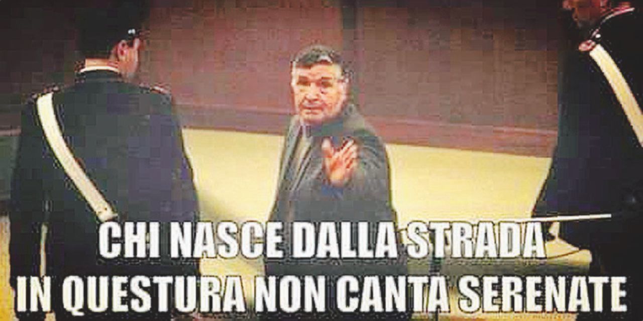 Copertina di “O’ Sistema” su Facebook: la camorra è anche social