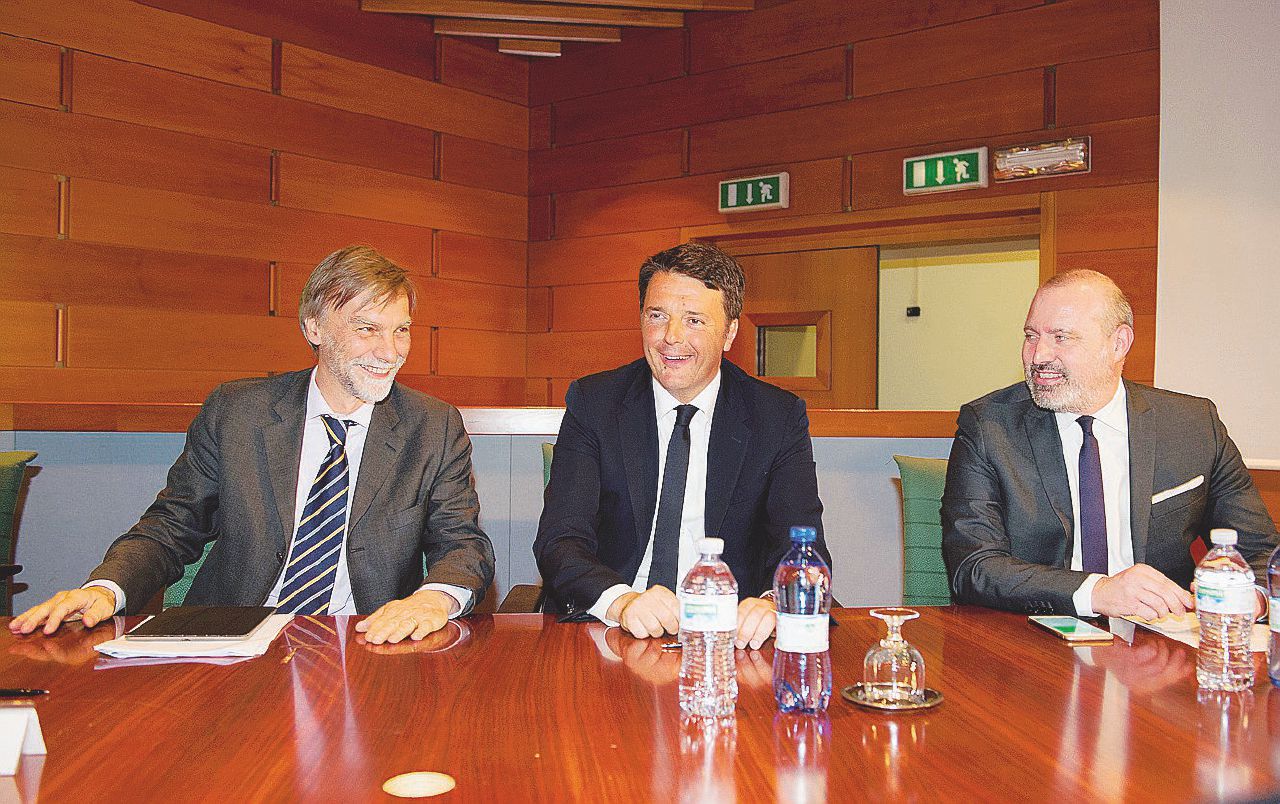 Copertina di Renzi sblocca tutto, anche il Gottardo che è in Svizzera