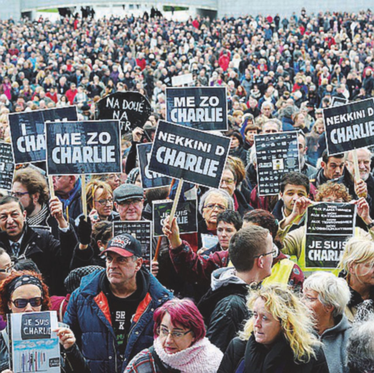 Copertina di Je suis Charlie, mica Böhmermann