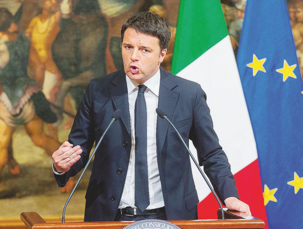 Copertina di “Renzi vuole il plebiscito per non spiegare la verità”