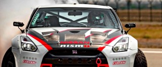 Copertina di Nissan GT-R Nismo, in derapata a 300 all’ora! – FOTO e VIDEO